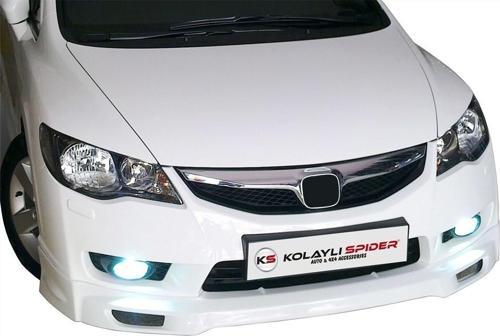 Honda Civic 8 Ön Tampon Altı Telli (Mugen Md) Fiber 2008-2011