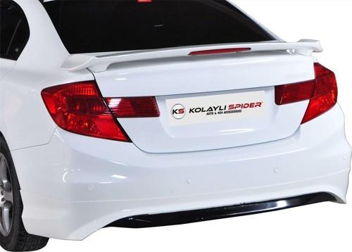 Honda Civic 9 Arka Tampon Altı (Mugen Md) Fiber 2012-2015