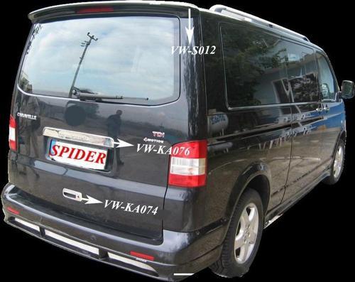 VW Caravelle Spoiler Bagaj Gt Md:1 Fiber 2003-2010