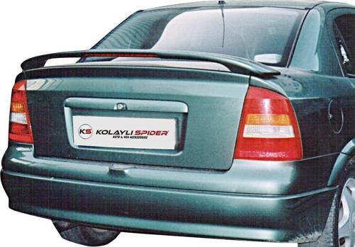 Opel Astra G SD Spoiler Bagaj Yüksek (Işıklı) Fiber 1998-2009