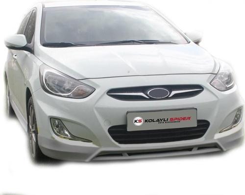 Hyundai Accent Blue RB Ön Tampon Altı Fiber 2011 ve Sonrası