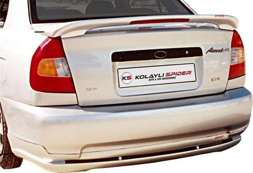Hyundai Accent LC Arka Tampon Altı Fiber 2000-2003