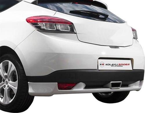 Renault Megane 3 Arka Tampon Altı (3 Kapı) Fiber 2008 ve Sonrası