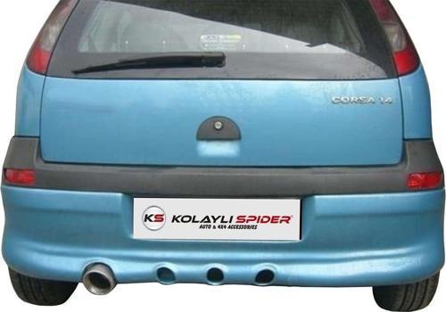 Opel Corsa C Arka Tampon Altı (Telli) Fiber 2000-2006