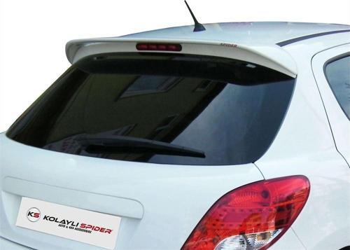 Peugeot 207 Spoiler Camüstü Fiber 2006-2013