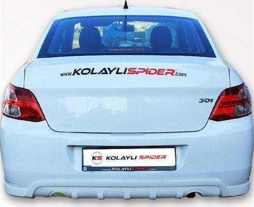 Peugeot 301 Arka Tampon Altı Fiber 2013 ve Sonrası