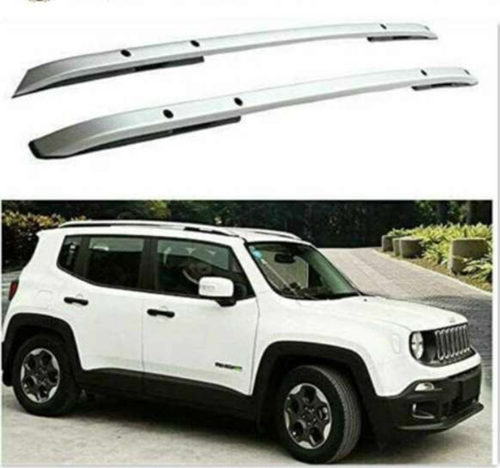 Jeep Renegade Uyumlu 2014 Sonrası Tavan Çıtası Gümüş Gri