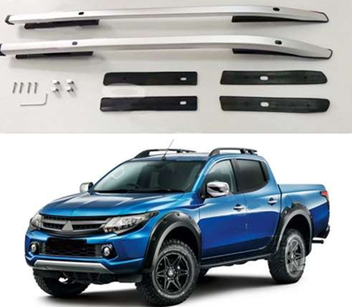 Mitsubishi L200 Uyumlu 2015 Sonrası Tavan Çıtası Gümüş Gri
