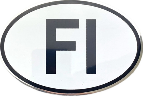 Arma FI Fınland oval 125x85 mm armasız / YACIY175-1