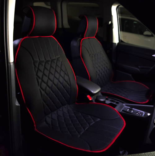 Space Elegance 2'li Set Minder Siyah-Kırmızı / KLMNY536