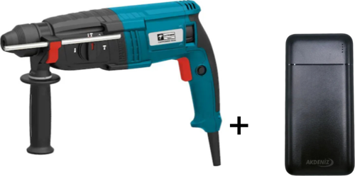 5930 Kırıcı Delici 3.0 KG - CAT5930  + Akdeniz Taşınabilir Şarj Cihazı (Model: S125Q)