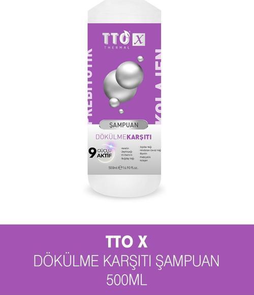 X Dökülme Karşıtı Saç Şampuanı Kolajen ve Prebiyotik