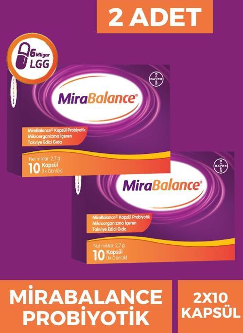 Mirabalance Probiyotik 10 Kapsül 2 Adet