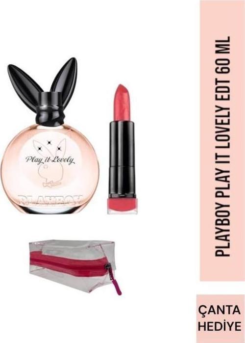 Play It Lovely EDT 60 ml+Max Factor Matte Lipstick 15 Flame