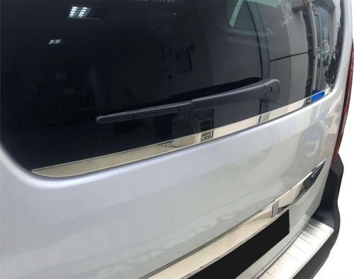 Citroen Berlingo 2 Bagaj Camı Alt Çıtası Krom 2008-2018