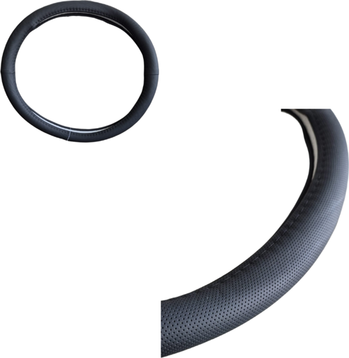 Direksiyon kılıfı 38 cm siyah /  DIKI416