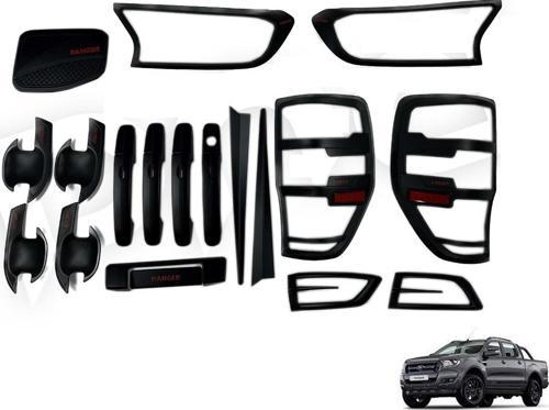 Ford Ranger 2015+ T7-T8 Full Set Siyah 