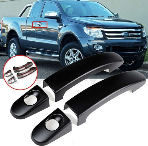 Ford Ranger Uyumlu 2012 Sonrası Kapı Kolu ABS (Plastik) Siyah