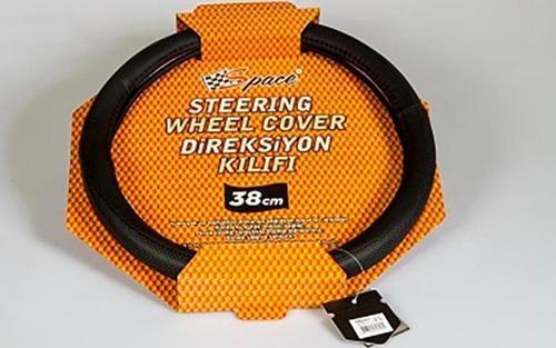Space Direksiyon Kılıfı 38 cm Siyah / DIKI320-S