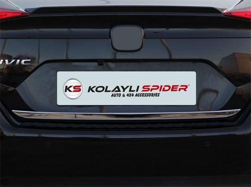 Honda Civic 10 Bagaj Alt Çıta Krom 2016 ve Sonrası