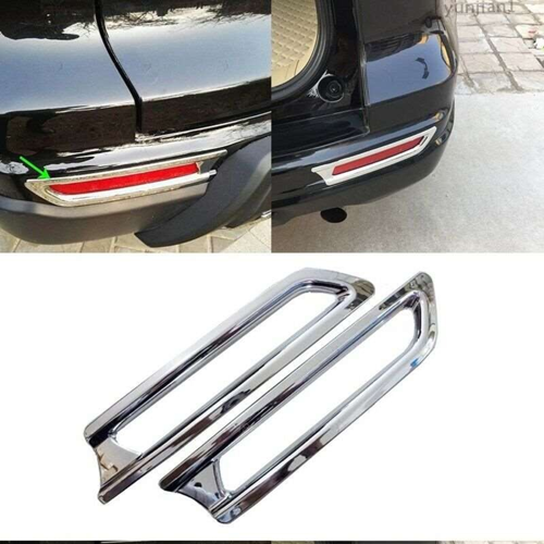 Honda Crv Uyumlu 2010 2012 Arka Reflektör Çerçevesi Krom