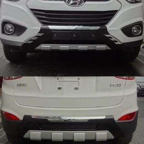 Hyundai Ix35 Uyumlu 2010 Sonrası Ön Arka Tampon Koruma Difüzör