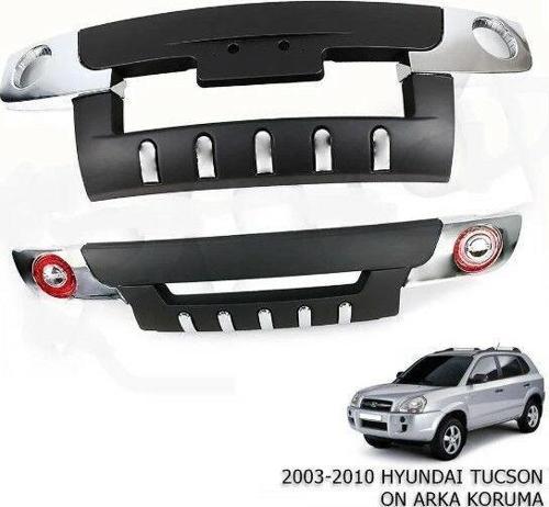 Hyundai Santa Uyumlu Fe 2010-2012 Ön Arka Koruma Difüzör