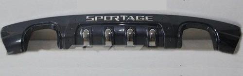 Kıa Sportage 2003 - 2009 Arka Koruma Siyah