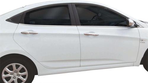 Hyundai Accent Blue RB Cam Çıtası 6 Prç Krom 2011 ve Sonrası