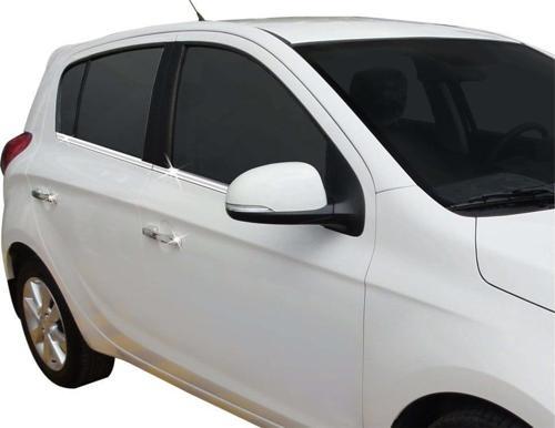 Hyundai i20 Cam Çıtası 4 Prç  Krom 2009-2014