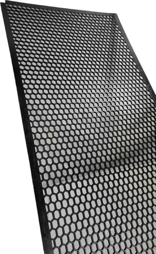 Bal Peteği Abs Plastik Panjur Teli 98x22 cm Siyah