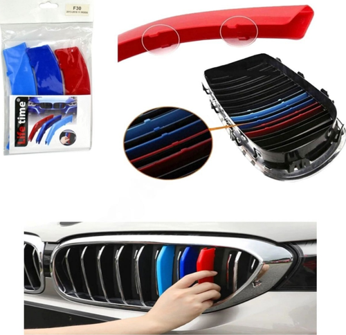 Bmw 3 Serisi F30 2013-2018 Uyumlu 11 Rods 3M Ön Panjur Böbrek Klips