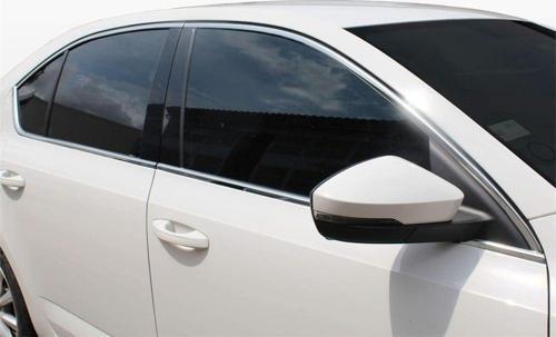 Skoda Octavia A7 Cam Çerçevesi 10 Prç Krom 2013 ve Sonrası