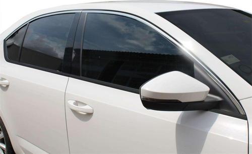 Skoda Octavia A7 Cam Üst Çıtası 4 Prç Krom 2013 ve Sonrası