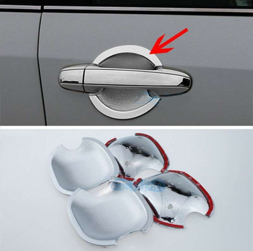 Toyota Corolla Uyumlu 2006 2012 Dış Kapı Kolu İç Kaplama  Abs (PLASTİK) Krom