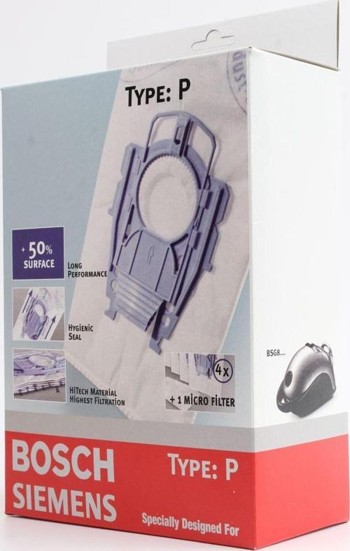 BSG8PRO1 Elektrikli Süpürge Toz Torbası 4 Adet