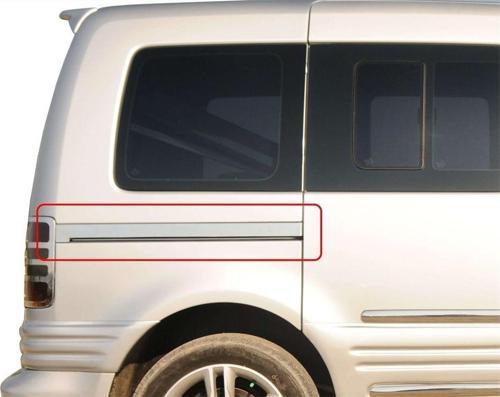 VW Caddy Sürgülü Kapı Çıtası 2 Prç Krom 2003-2010