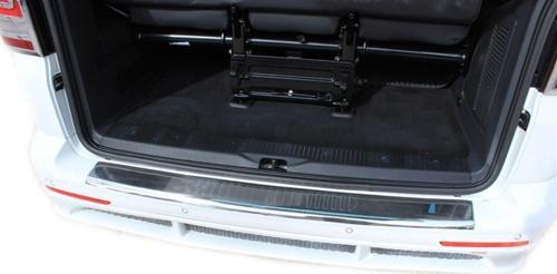 VW Multivan T5.5 Arka Tampon Eşiği Krom (Formlu) 2010 ve Sonrası