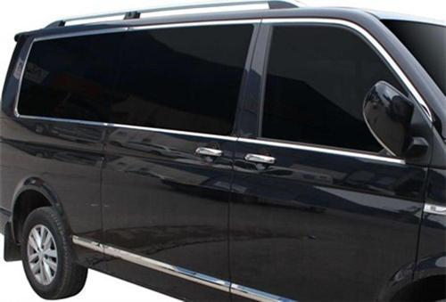 VW Transporter T6.1 Cam Çerçevesi 14 Prç. Krom (K.Ş.) Tek Sürgü 2020 ve Sonrası