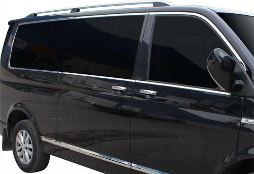 VW Caravelle T6 Cam Çerçevesi 14 Prç Krom (K.Ş) 2015 ve Sonrası