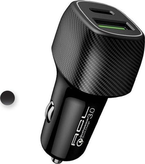 6A 48Watt 1 x USB-A 1 x USB-C Şarj Başlığı Araç İçi Şarj AC85 TdrTr