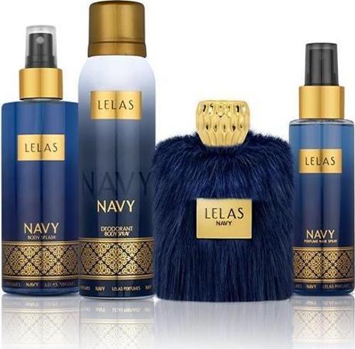 1579 Navy 4 Parça Hediye Kutulu Ünisex Edp Parfüm Seti