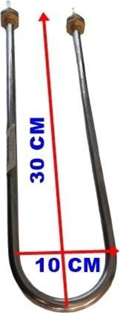 Benmari 30cm Rekorlu Düz Rezistans 1500W 220V 8,5? Cr-Ni