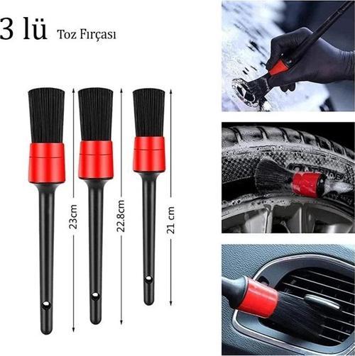 3086 Toz Temizleme Fırçası 3 Parça