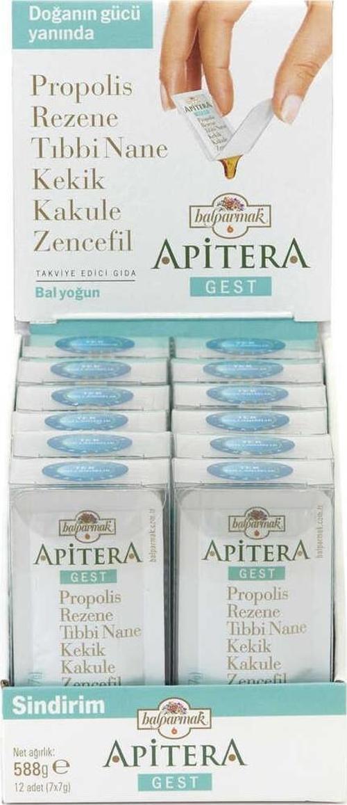 Gest 7 g x 84 Adet (Propolis, Bal, Rezene,Kekik,  Nane)