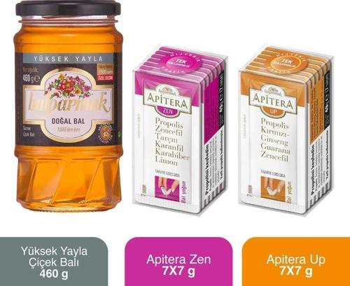 Özel Kovan Paketi (Yüksek Yayla Balı 460 g, Apitera Zen, Apitera Up)