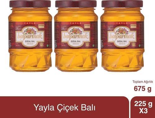 Yayla Çiçek Balı 225 g x 3 Adet