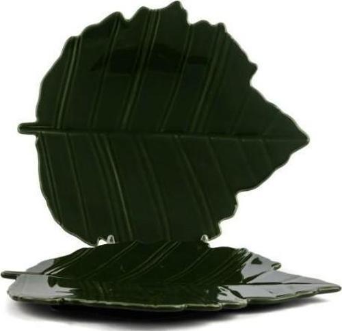 Leaf Yeşil 2'li Tabak 28x25cm P374.101296