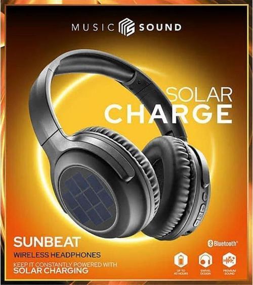 Cellularline Cellularlıne Music Sound Sunbeat Solar Panelli Bluetooth Kulak Üstü Kulaklık