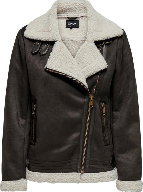 Kadın Onlnewdıana Süet Ceket Mont 15304775 Kahverengi